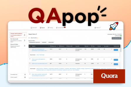 QApop – trouver des clients grâce à la plateforme Quora !