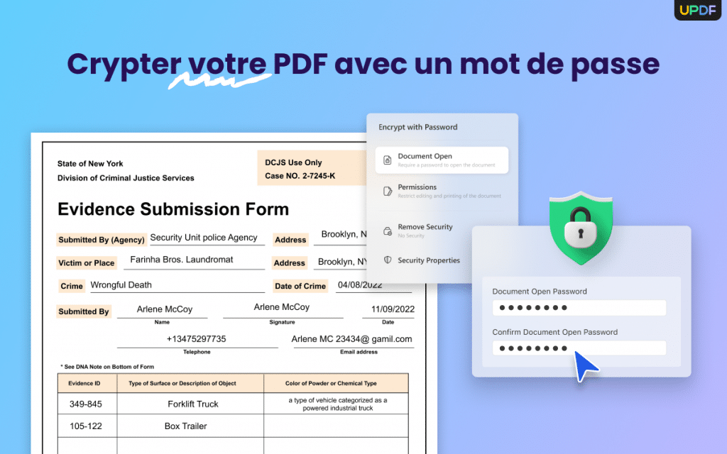 Updf ltd Sécuriser des documents pdf