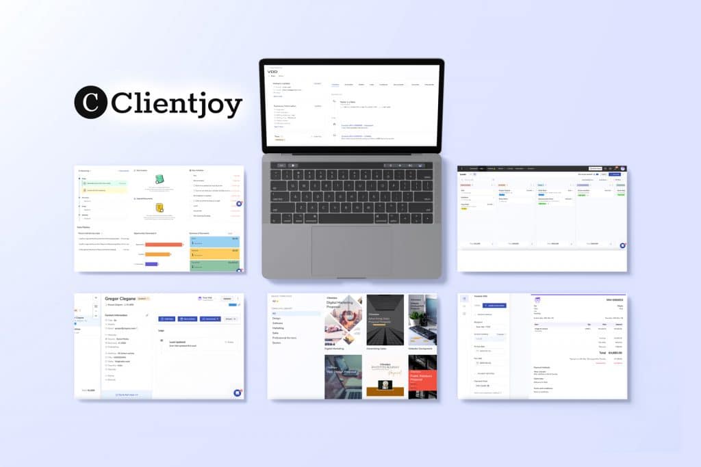 clientjoy acces a vie logiciel gestion des clients et prospects